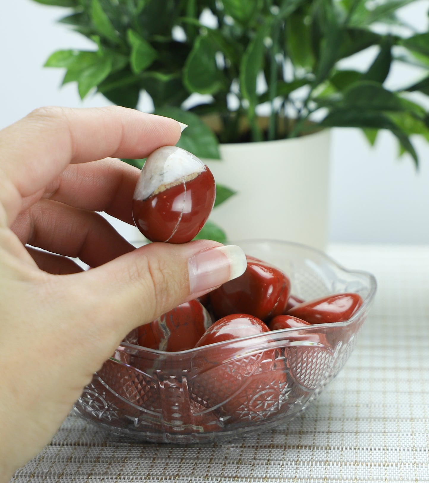 Red Jasper Crystal Tumble