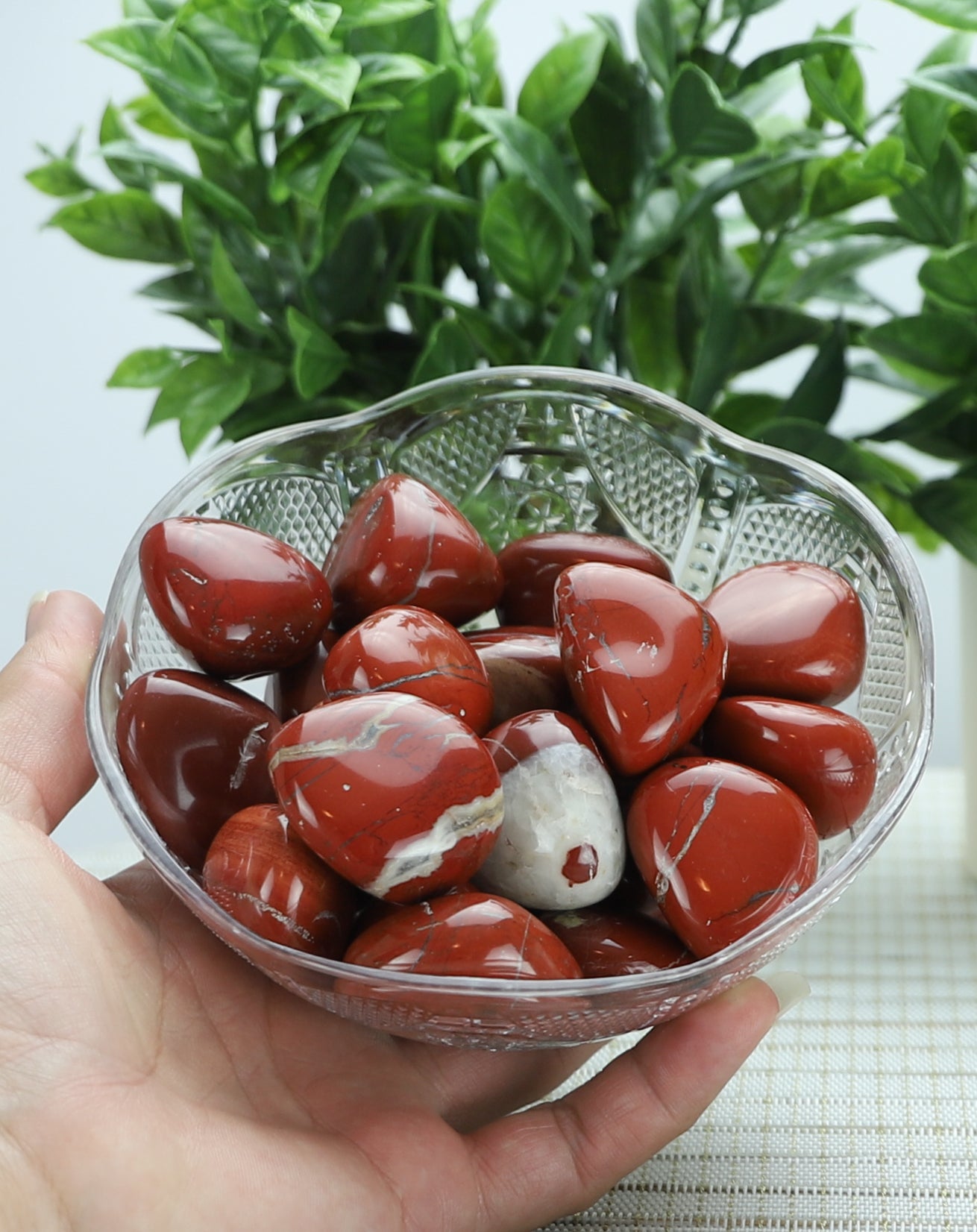 Red Jasper Crystal Tumble