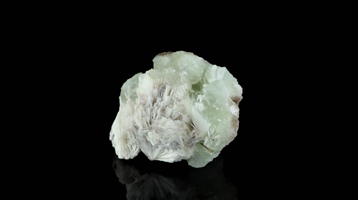 Unique Apophyllite and Scolecite Specimen - Rare Mineral Specimen for Positive Energy and Relaxation