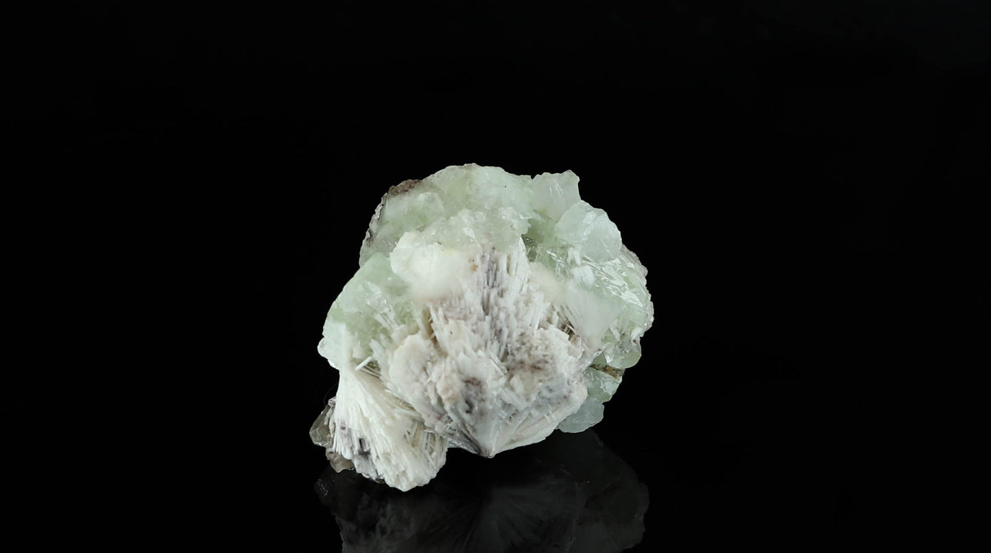 Unique Apophyllite and Scolecite Specimen - Rare Mineral Specimen for Positive Energy and Relaxation