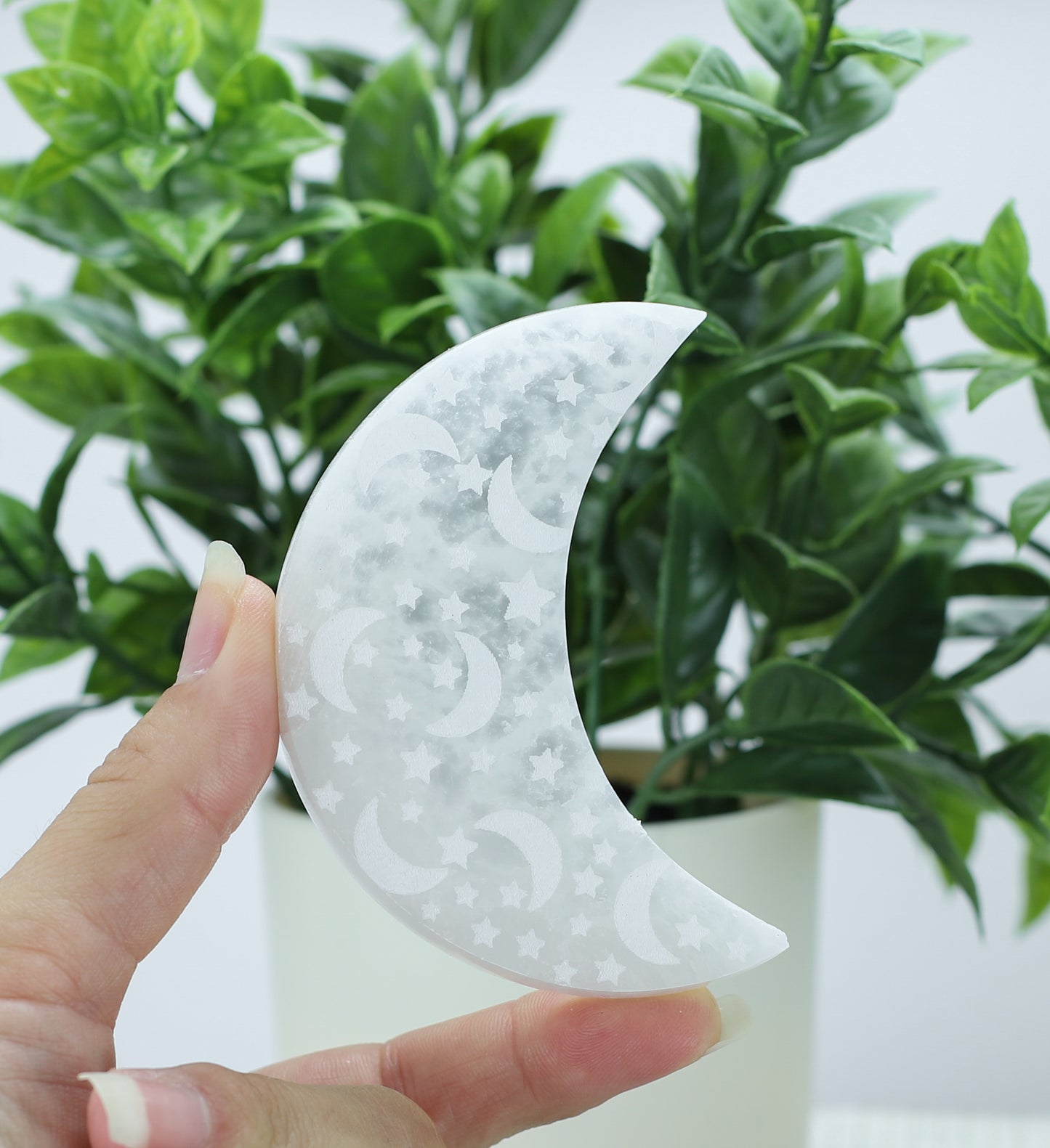 Selenite Moon