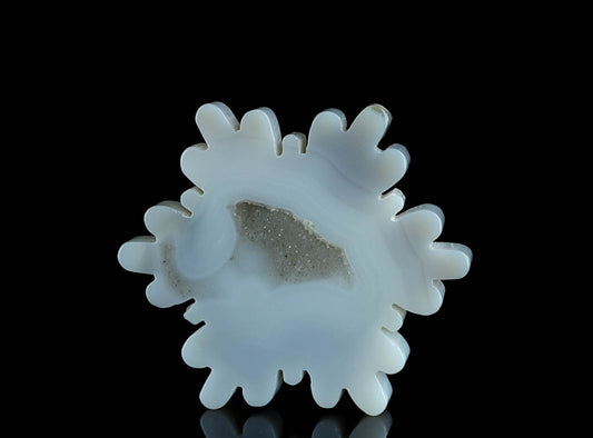Agate Crystal Snowflake