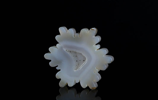 Agate Crystal Snowflake