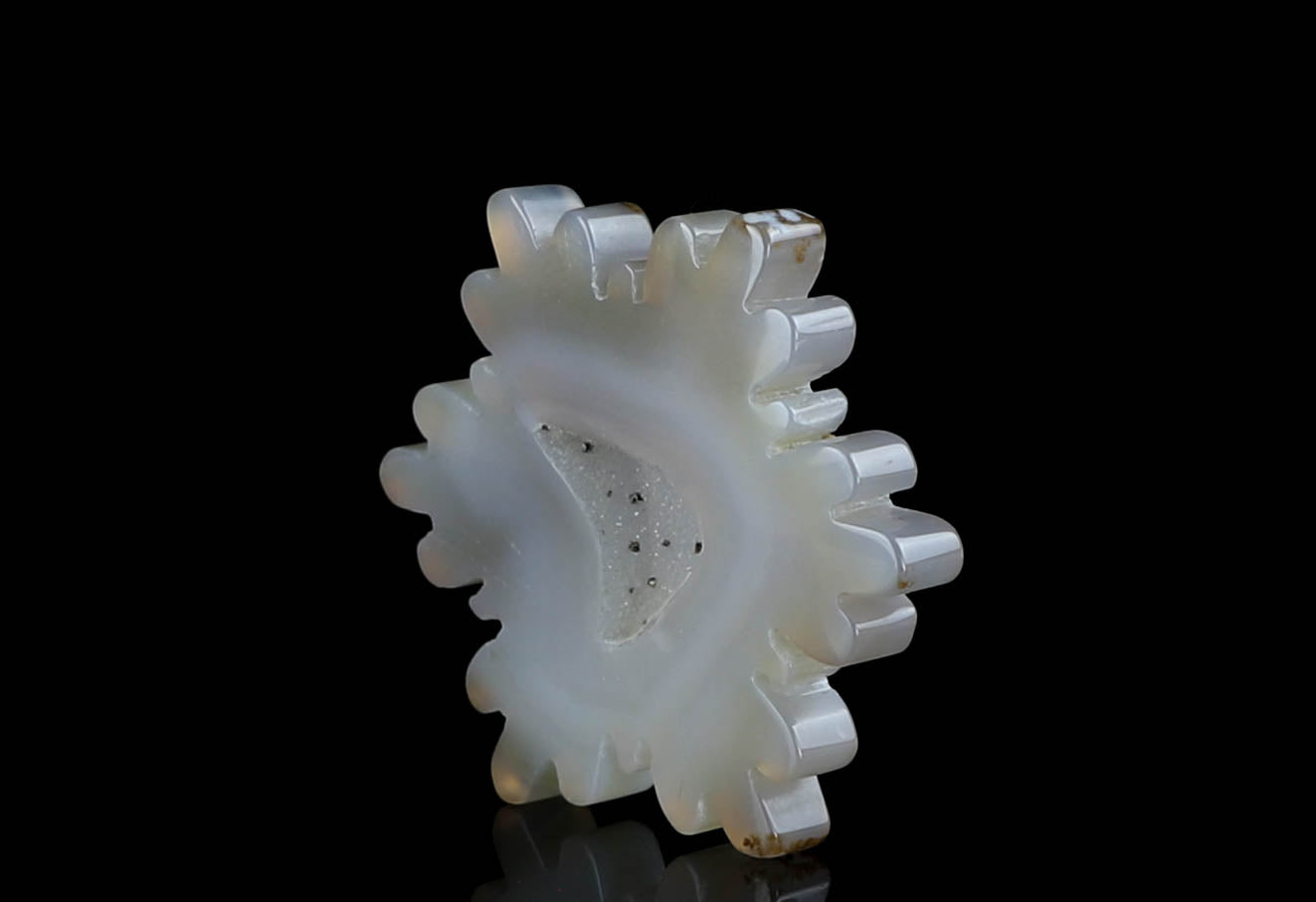 Agate Crystal Snowflake