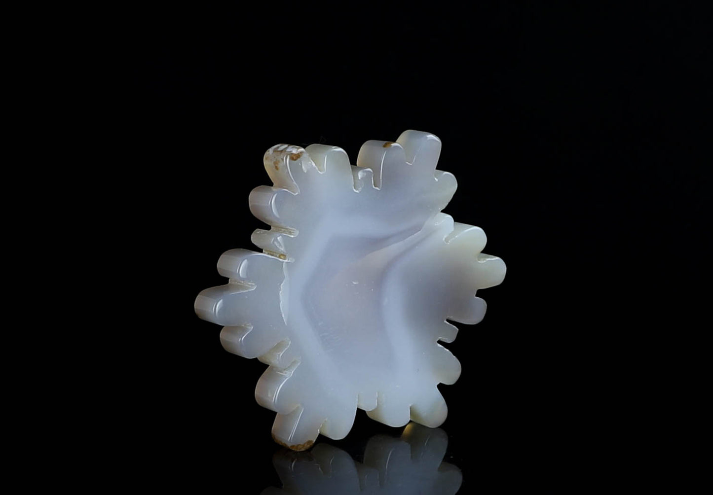 Agate Crystal Snowflake