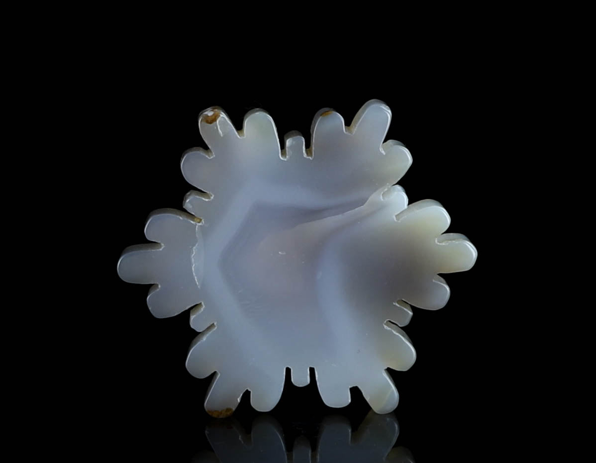 Agate Crystal Snowflake