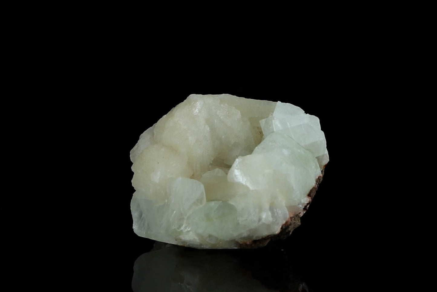 Stilbite and Apophyllite Specimen - Healing, Intuition, Calming