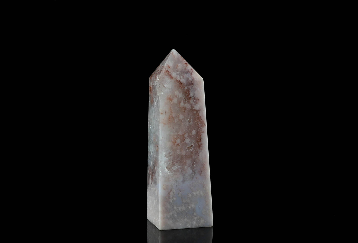 Pink Flower Agate Tower - Healing Crystal or Unique Gift