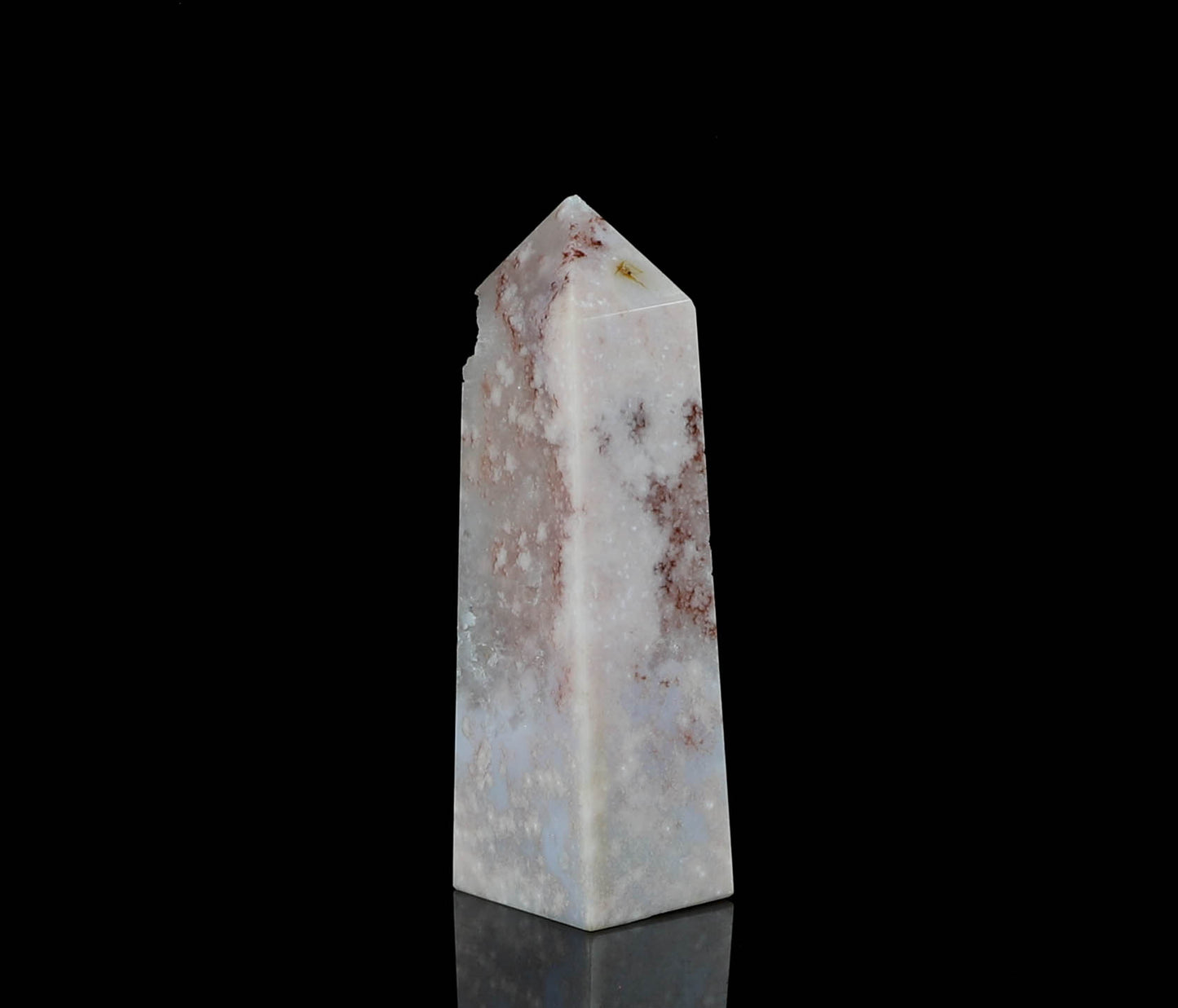 Pink Flower Agate Tower - Healing Crystal or Unique Gift