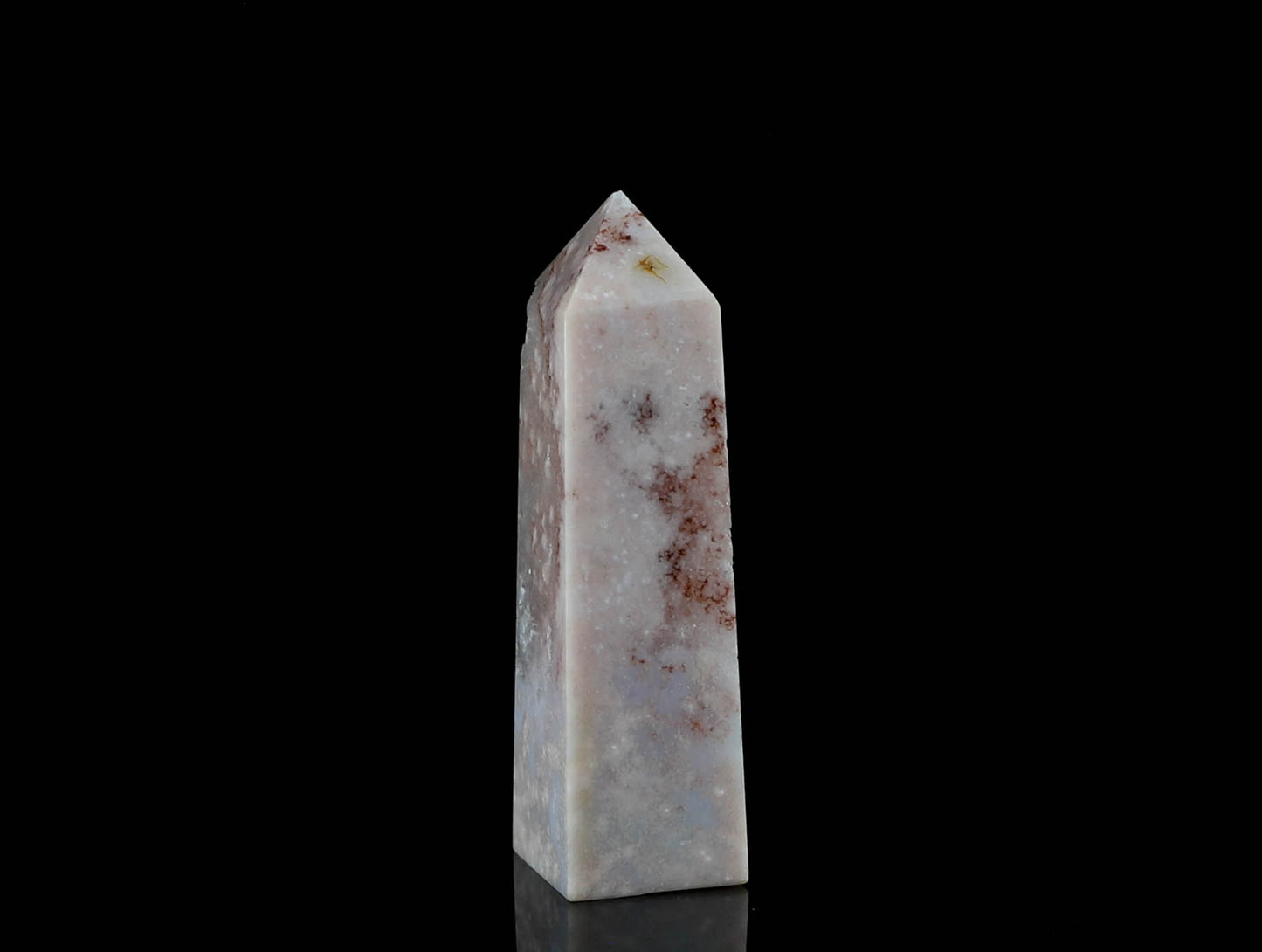 Pink Flower Agate Tower - Healing Crystal or Unique Gift