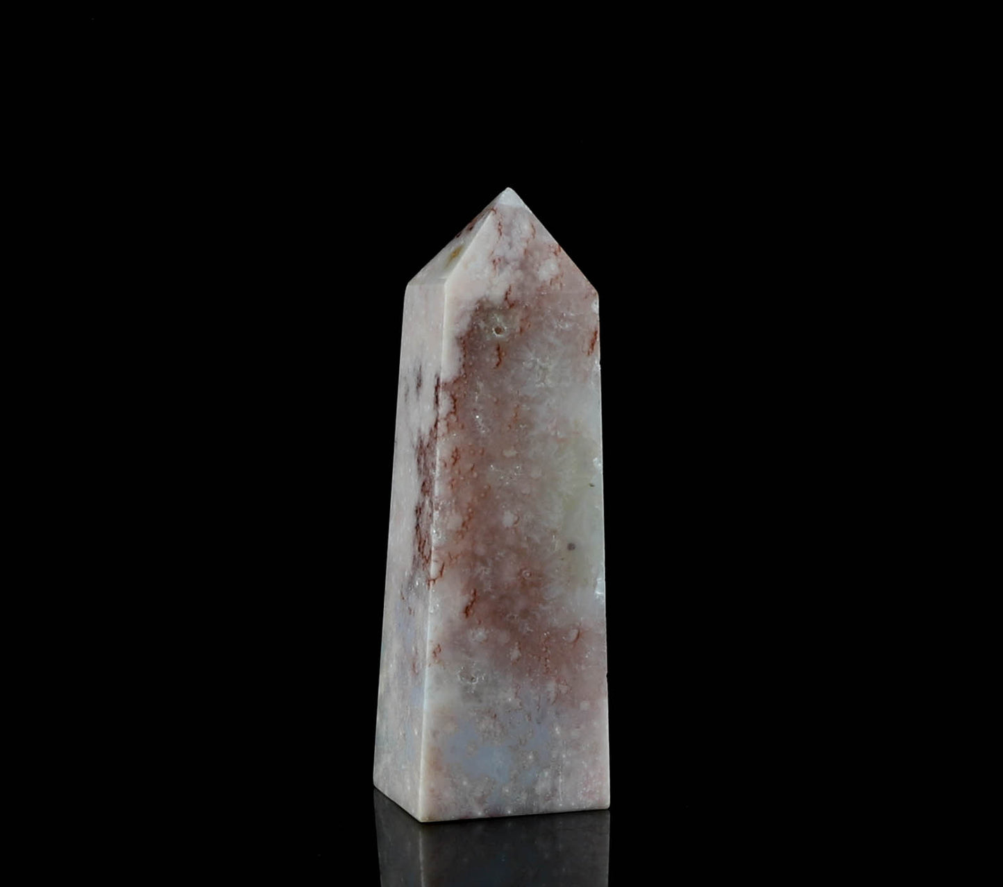Pink Flower Agate Tower - Healing Crystal or Unique Gift