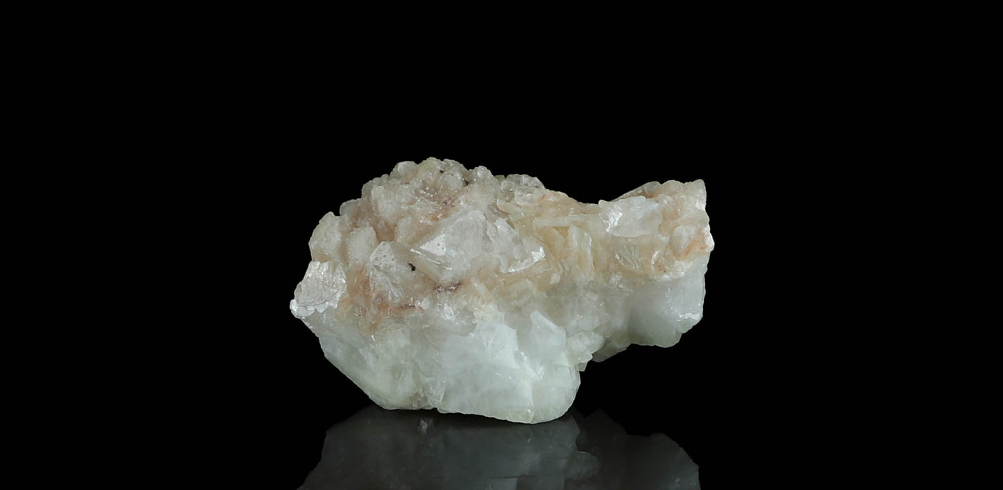 Peach Stilbite Cluster with Apophyllite - Beautiful Home Décor, Energy Cleansing