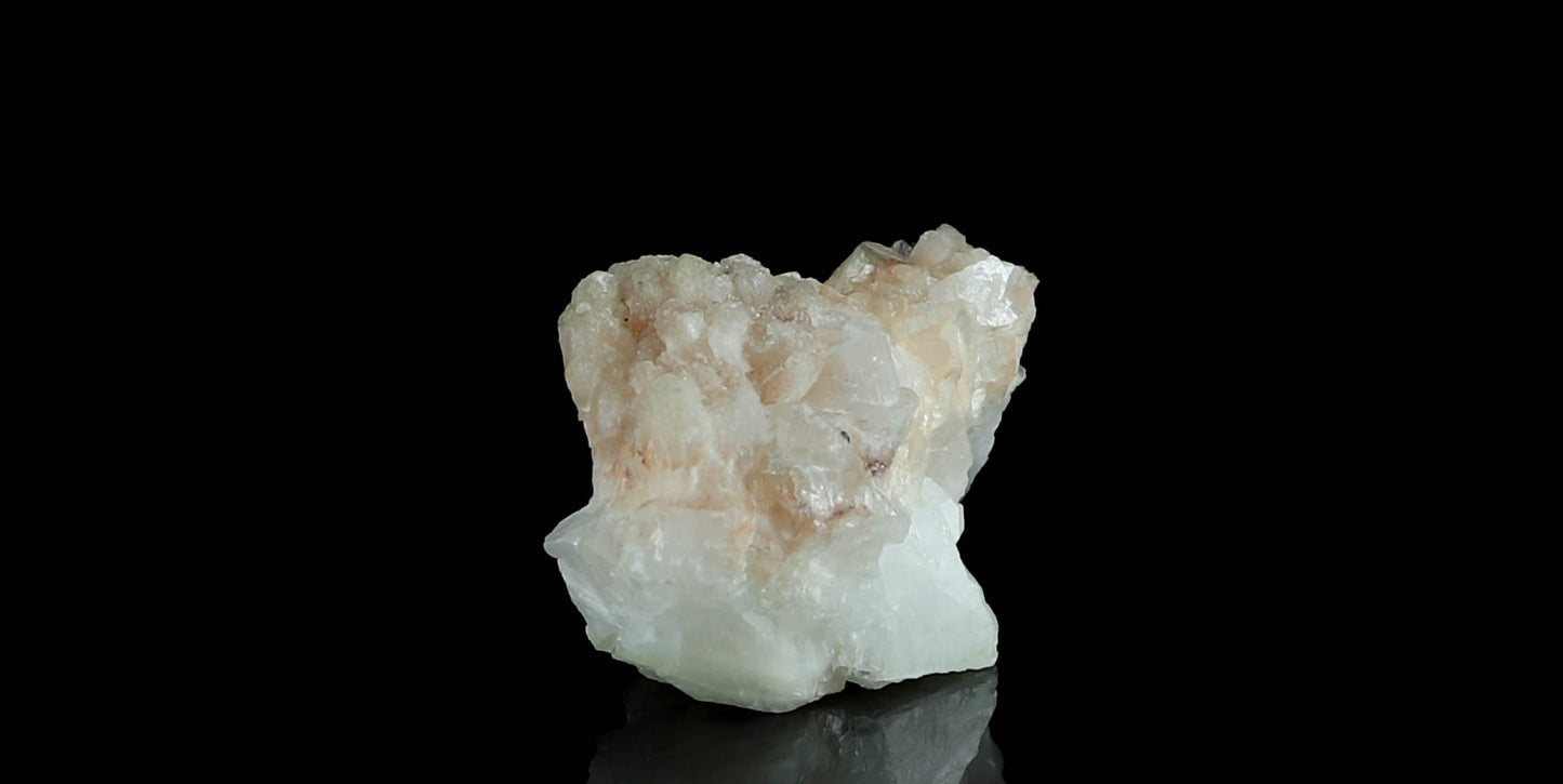 Peach Stilbite Cluster with Apophyllite - Beautiful Home Décor, Energy Cleansing