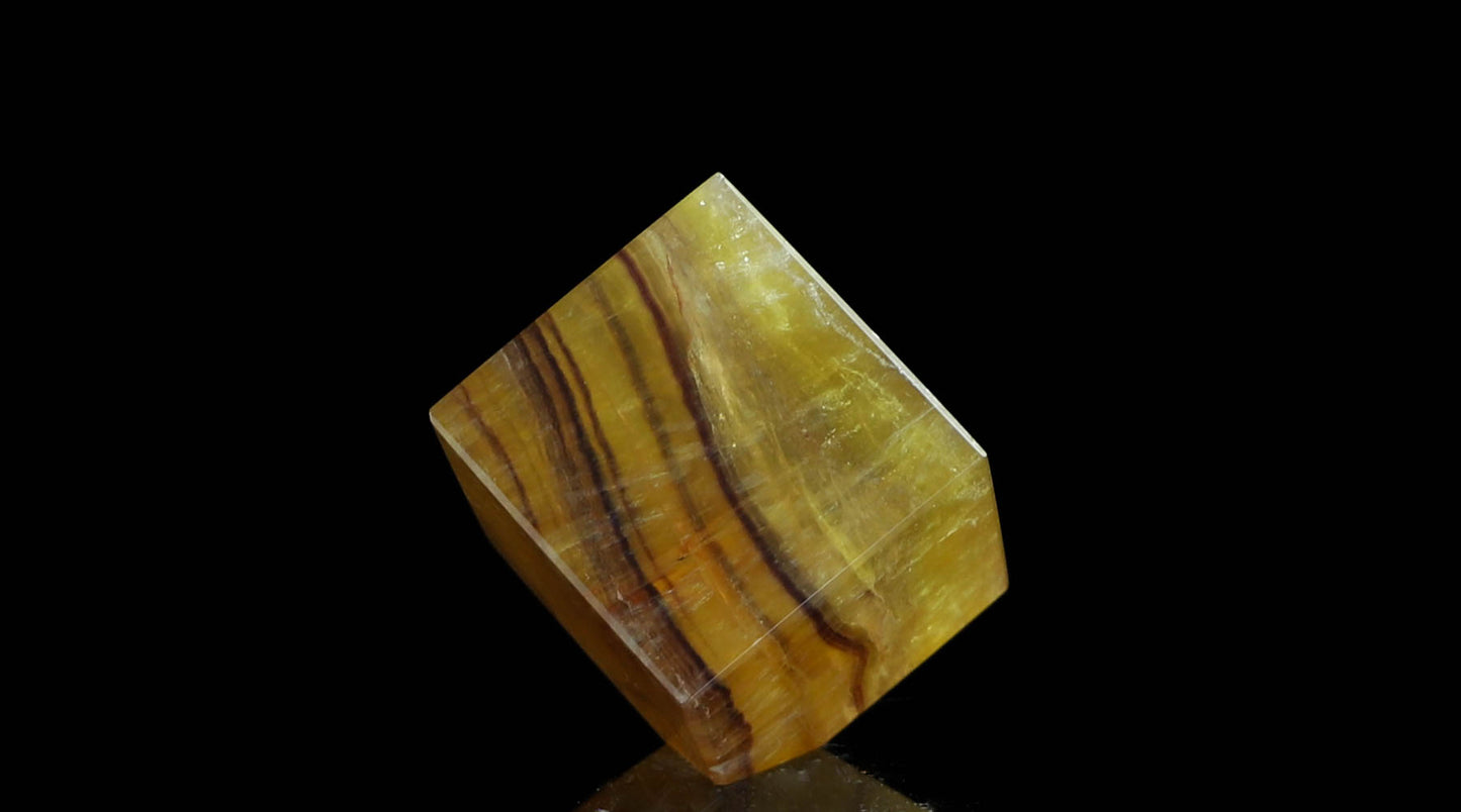 Fluorite Crystal Cube