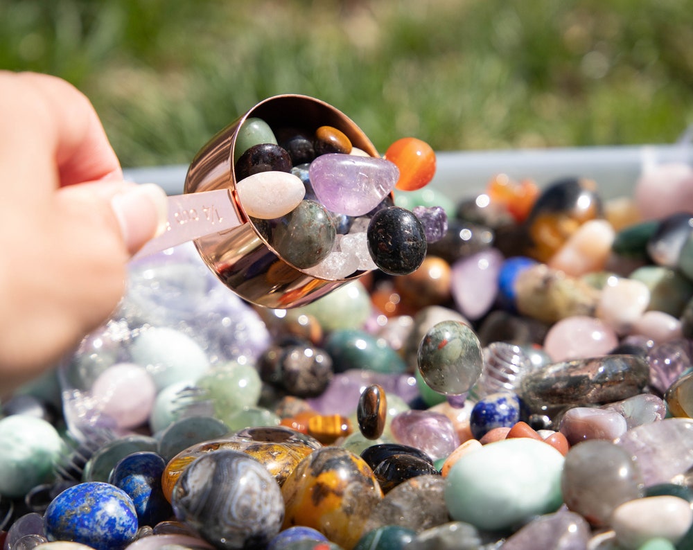 Enchanting Crystal Confetti: Crystals for Manifesting and Healing.