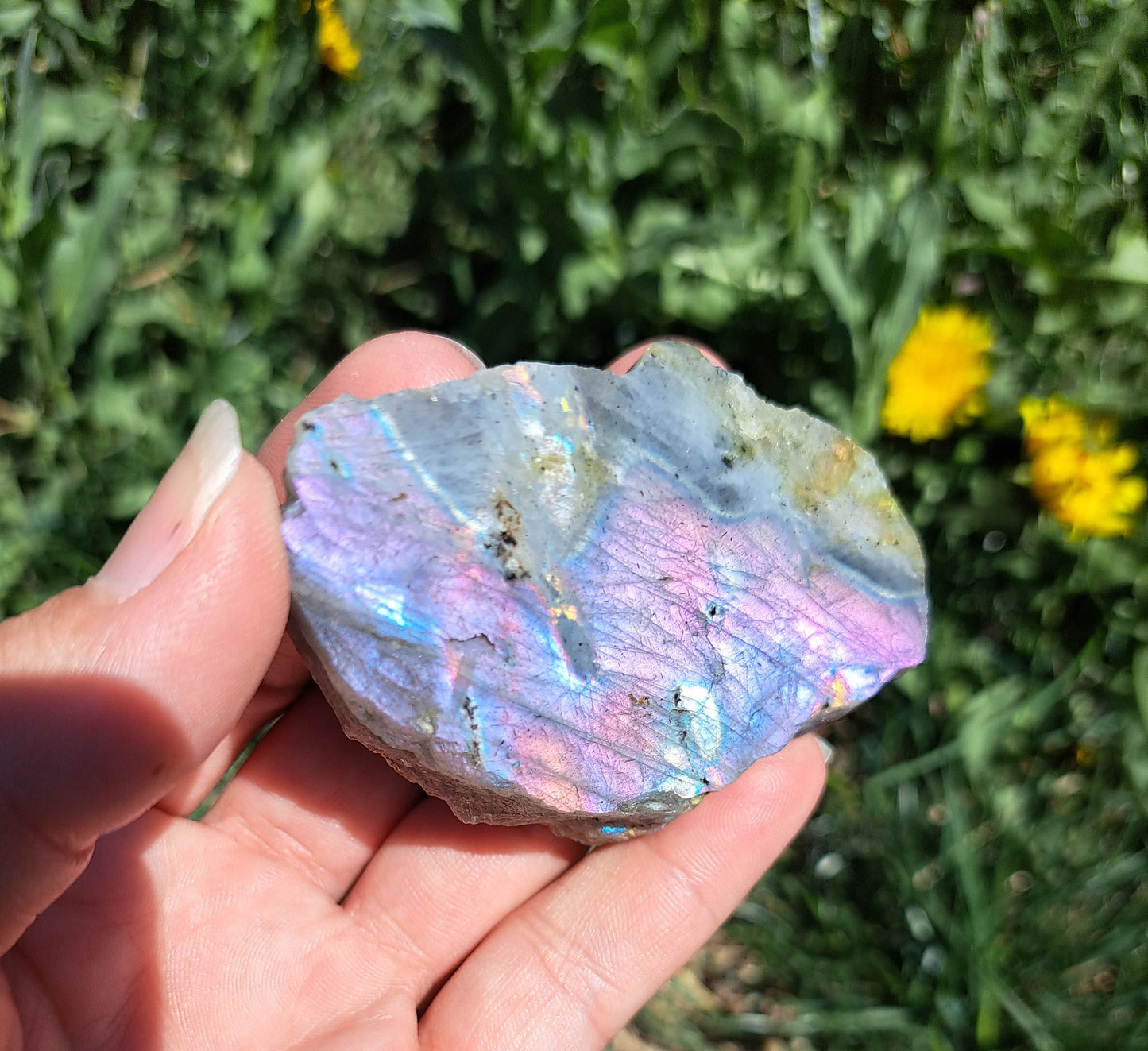 Rainbow Labradorite Freeform: Beautiful Home Décor or Crystal Collection Piece