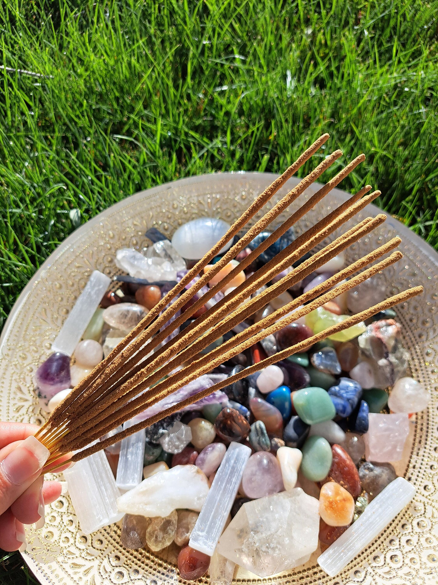 Varillas de Incienso Sagrado Palo Santo - Aromaterapia Natural para Meditación y Limpieza