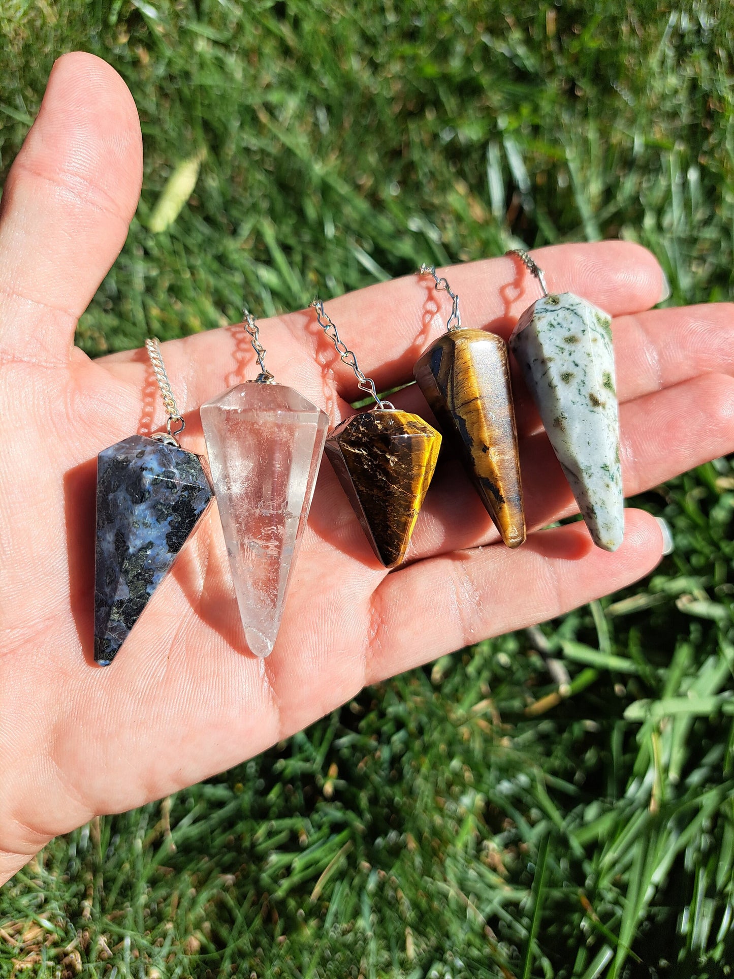 Crystal Pendulum - Reiki Healing and Divination Tool