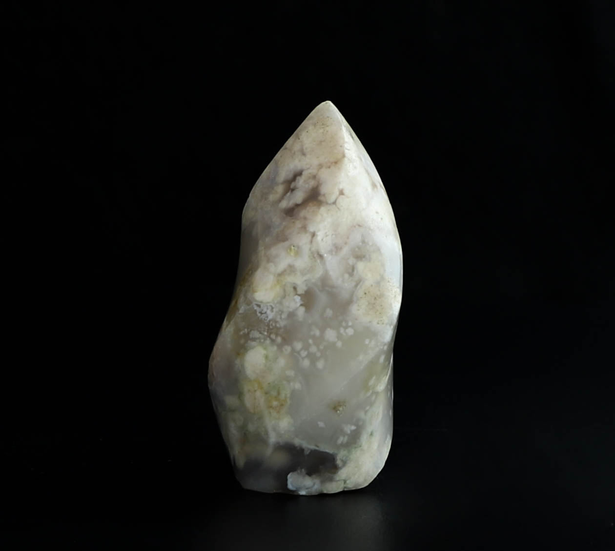 Flower Agate Crystal Flame