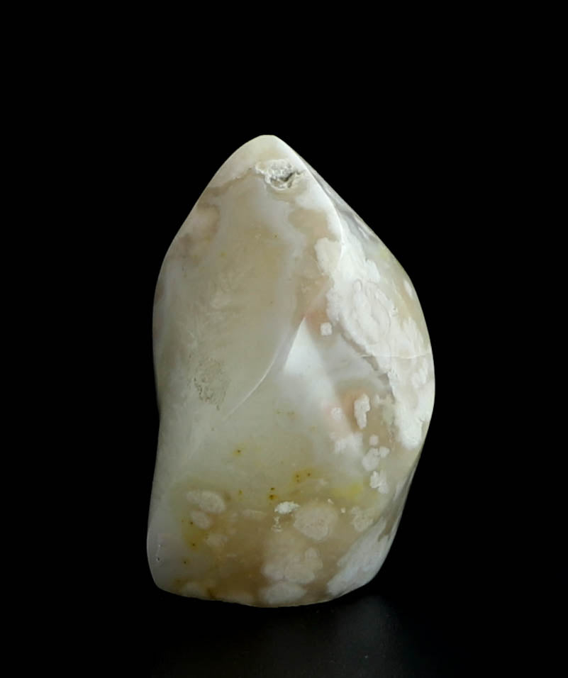 Flower Agate Crystal Flame - Tranquility and Serenity