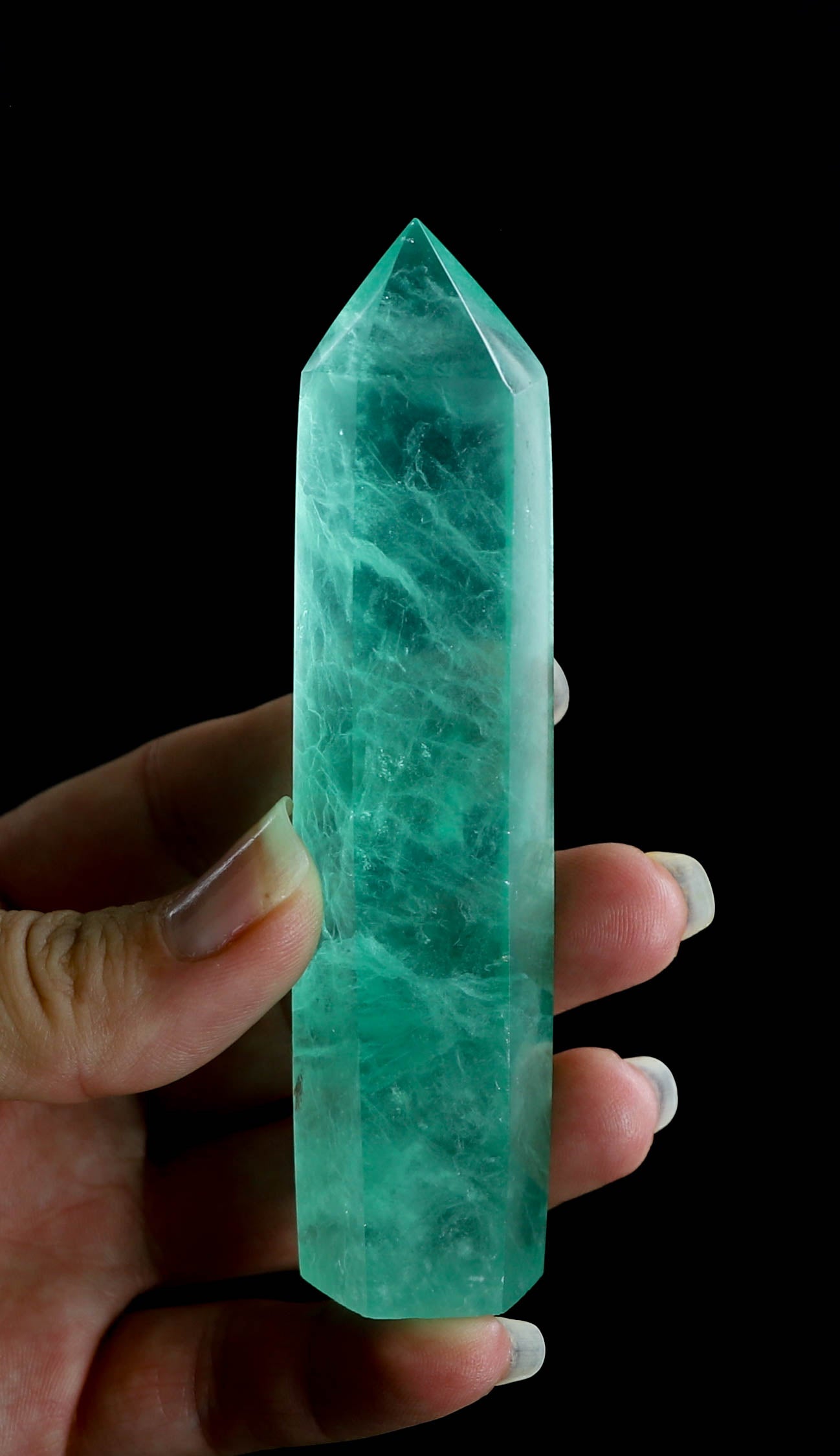 Green Fluorite Tower
