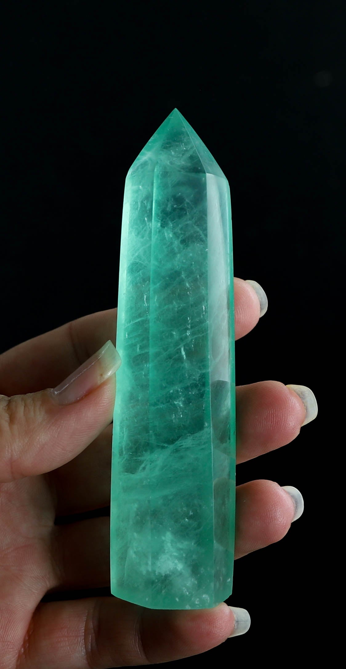 Green Fluorite Tower