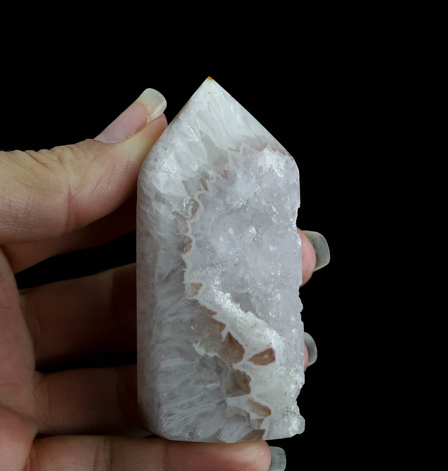 Agate & Quartz Tower - Healing, Connection, Spiritual Gifts, Crystal Collection