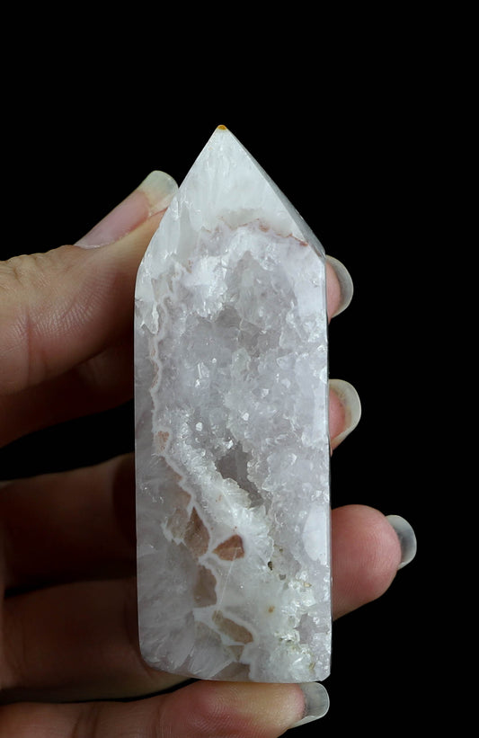 Agate & Quartz Tower - Healing, Connection, Spiritual Gifts, Crystal Collection