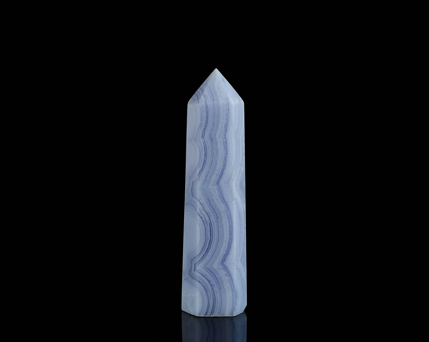 Blue Lace Agate Tower