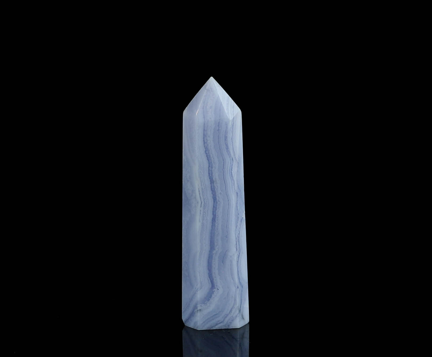 Blue Lace Agate Tower