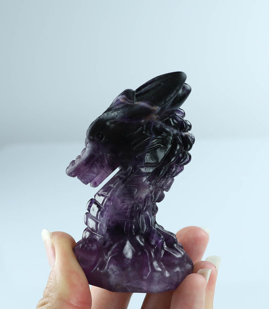 Fluorite Crystal Dragon