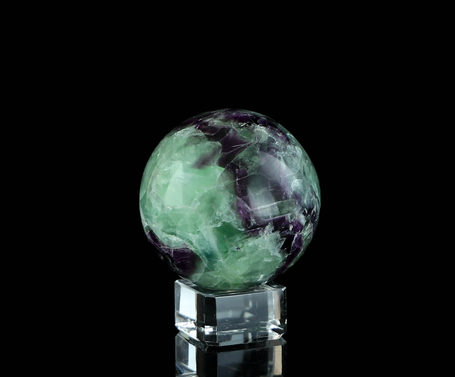 Rainbow Fluorite Sphere - Bring Harmony, Balance, and Positive energy into your life
