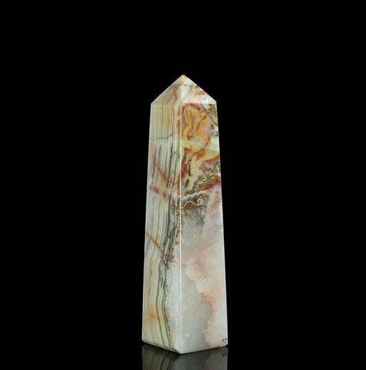 Natural Onyx Crystal Tower - Healing and Positive Energy