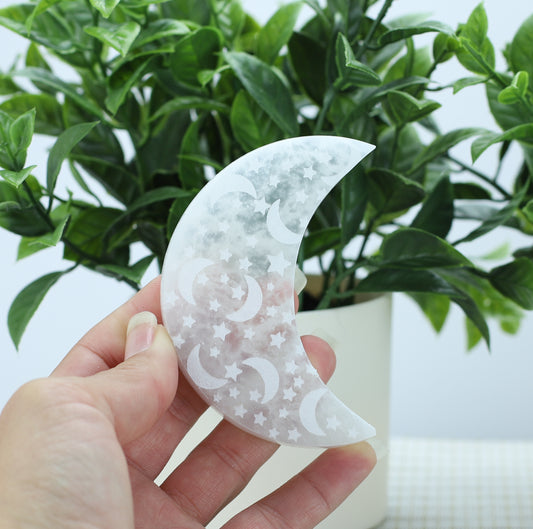 Selenite Moon