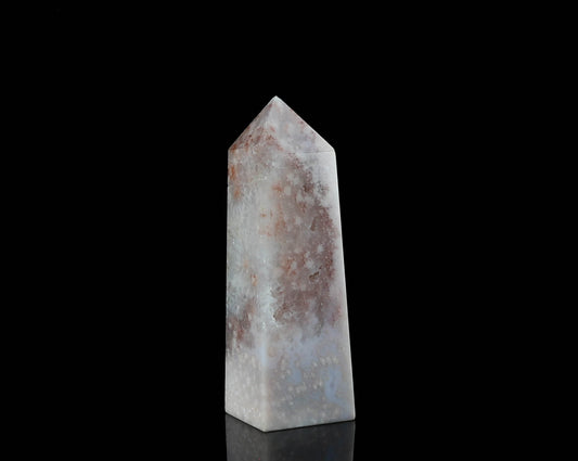 Pink Flower Agate Tower - Healing Crystal or Unique Gift