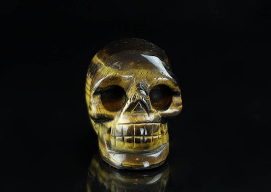 Tigers Eye Skull