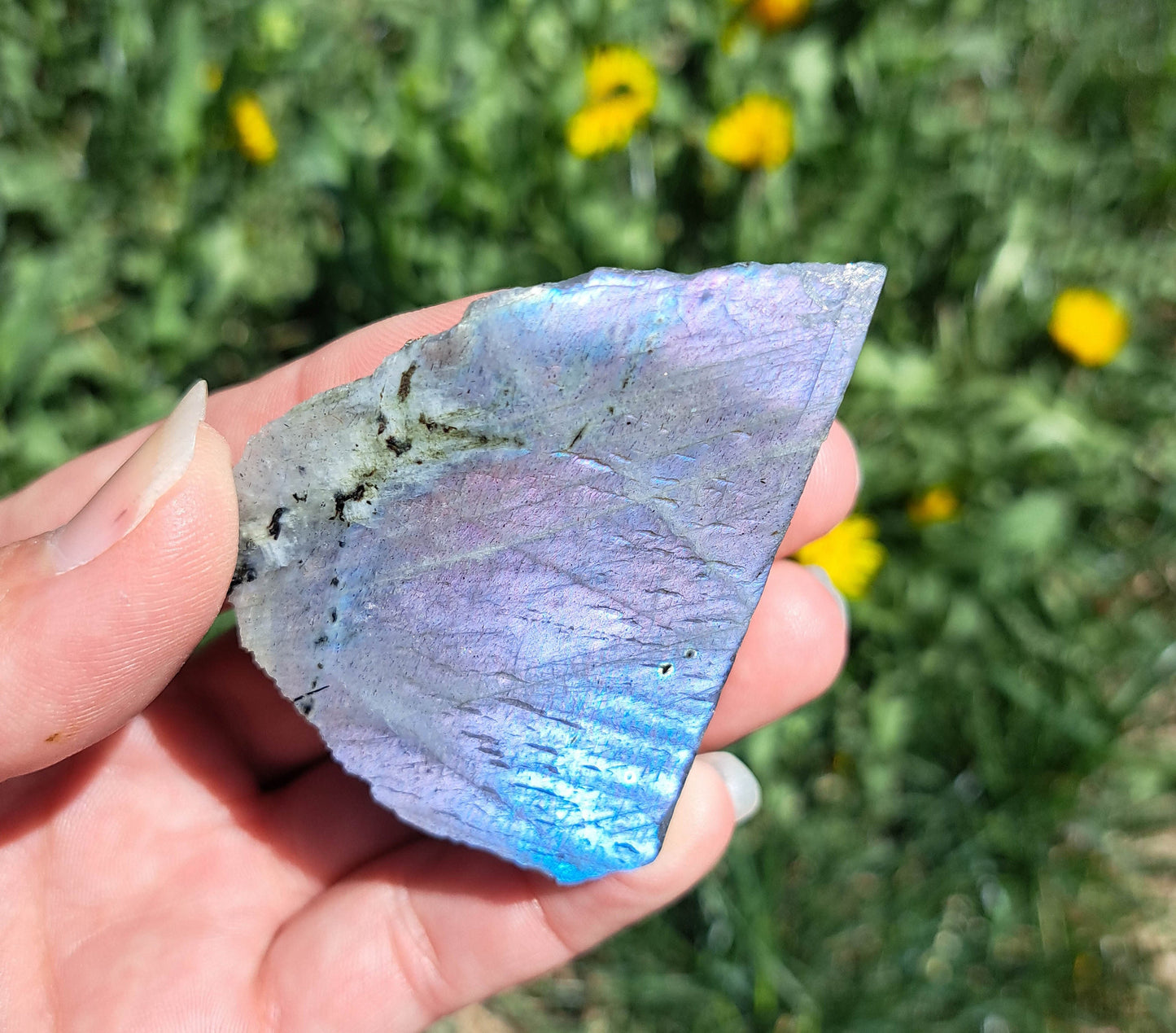 Stunning Labradorite Freeform: Magical Gemstone for Healing and Spirituality